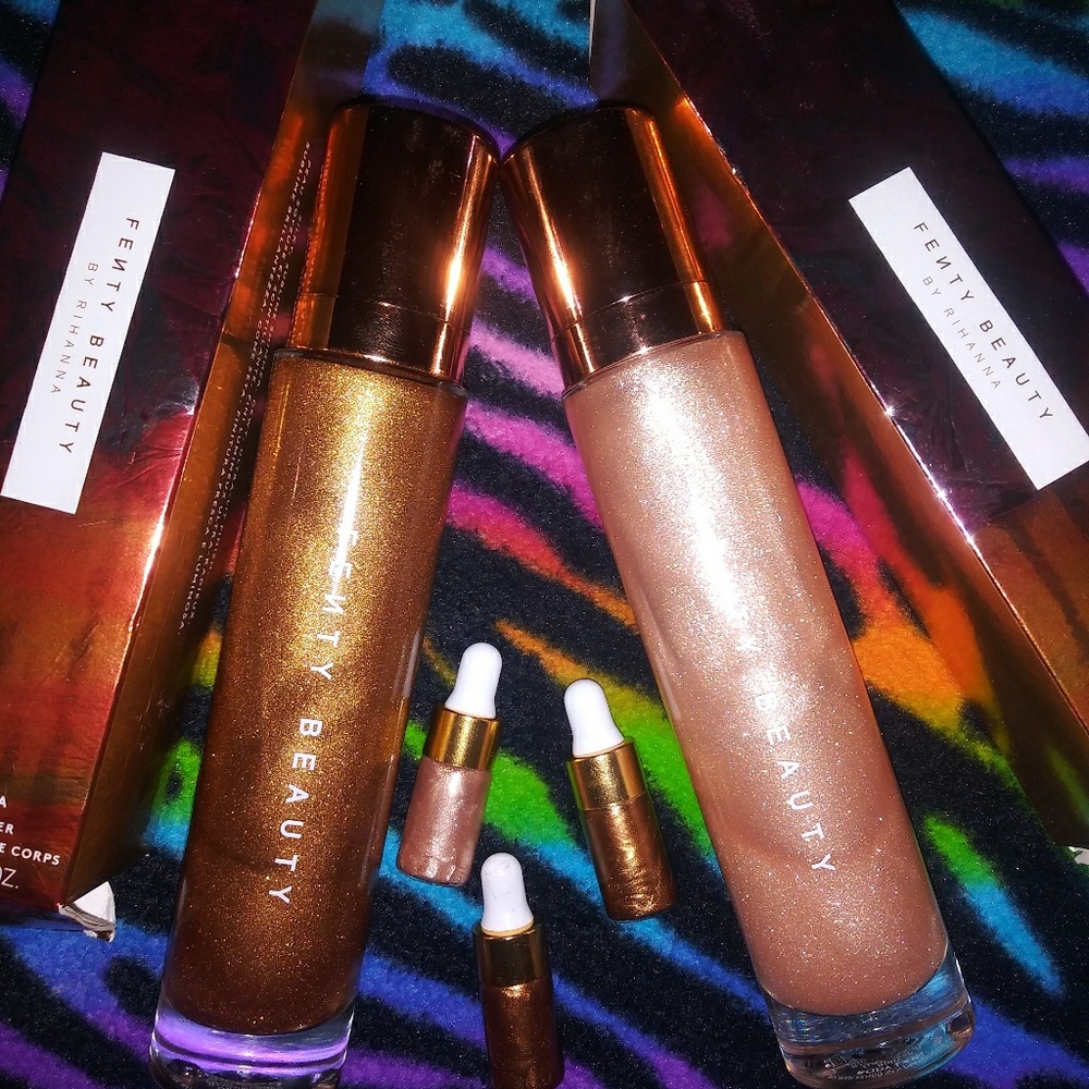 Fenty beauty body lava samples